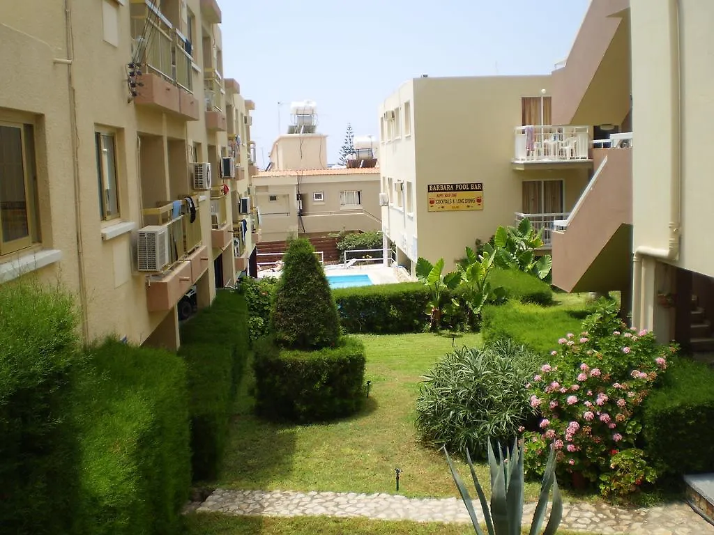 Barbara Tourist Apartments 圣纳帕 2*,  塞浦路斯